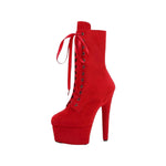 Bottes - "Suede Elegance" (15 cm) - Vignette | Pole Dance Chic