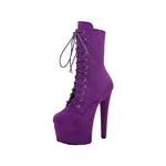 Bottes - "Suede Elegance" (15 cm) - Vignette | Pole Dance Chic