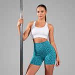Short Taille Haute motif Léopard - Pole Dance Chic - Vignette | Pole Dance Chic