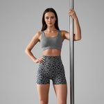 Short Taille Haute motif Léopard - Pole Dance Chic - Vignette | Pole Dance Chic
