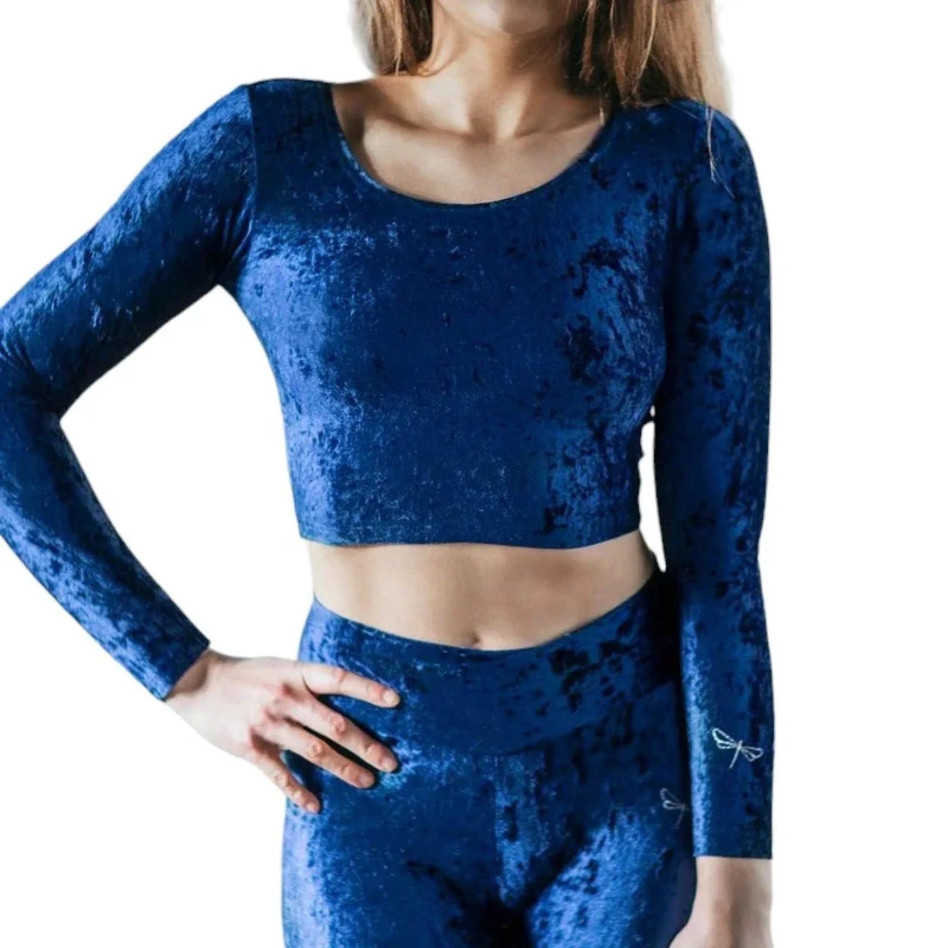 Crop Top de la marque DragonFly bleu