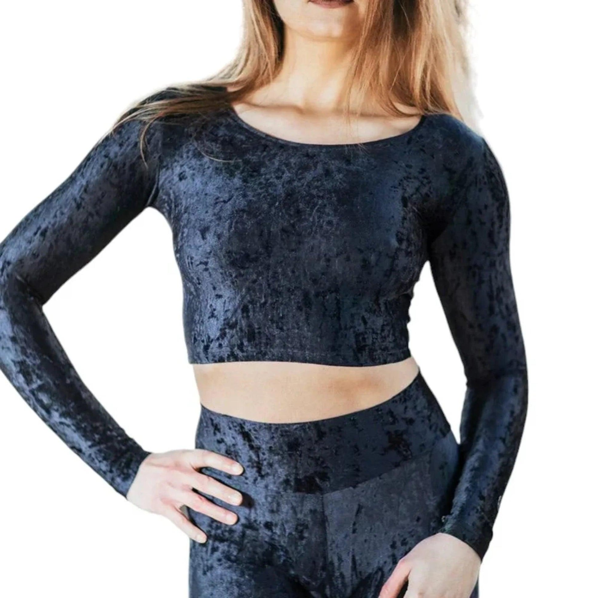 Crop Top de la marque DragonFly noir