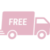 Icone camion livraison marqué free