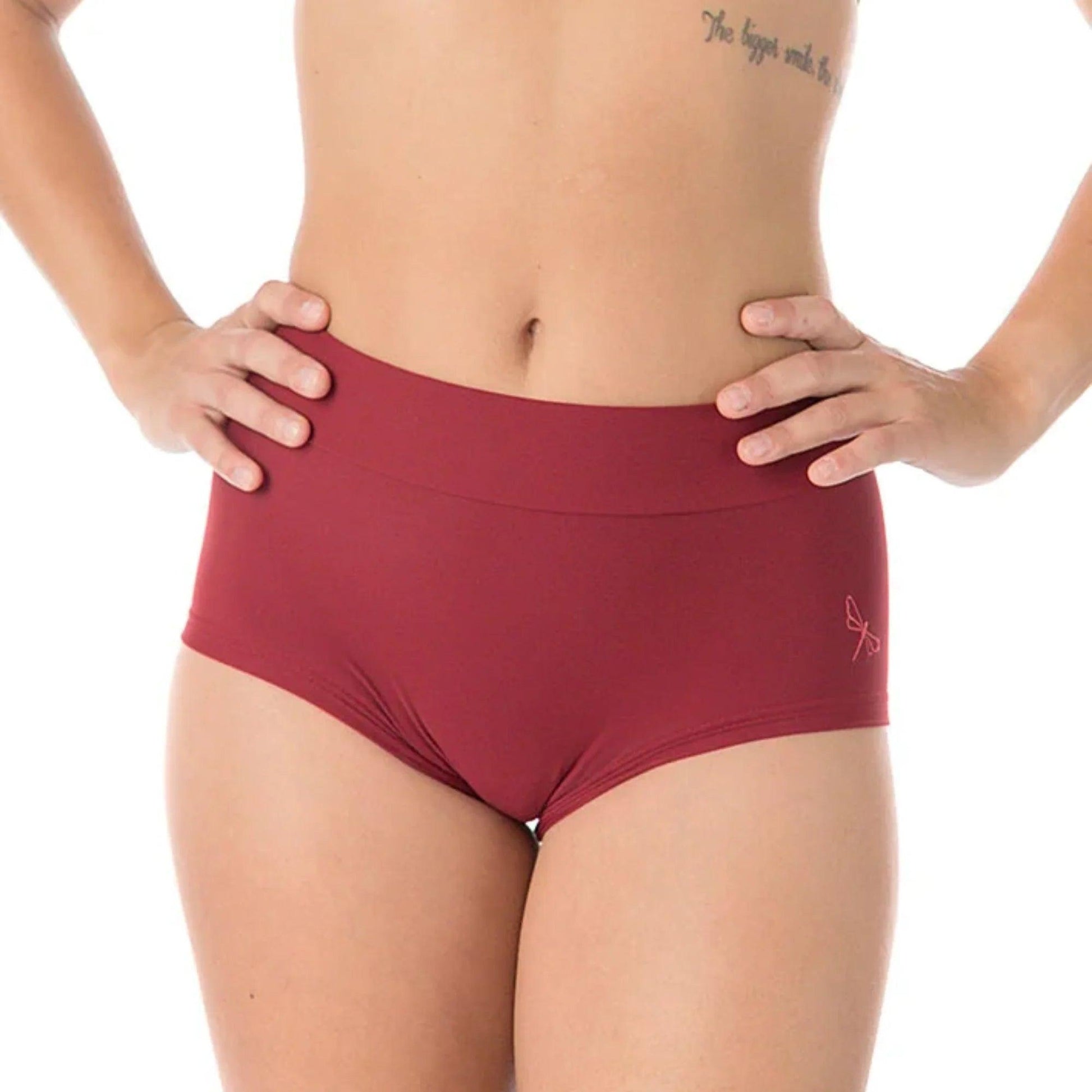 Short de la marque DragonFly bordeaux