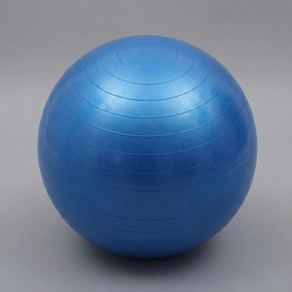 Ballon yoga 55 ou 75 cm bleu