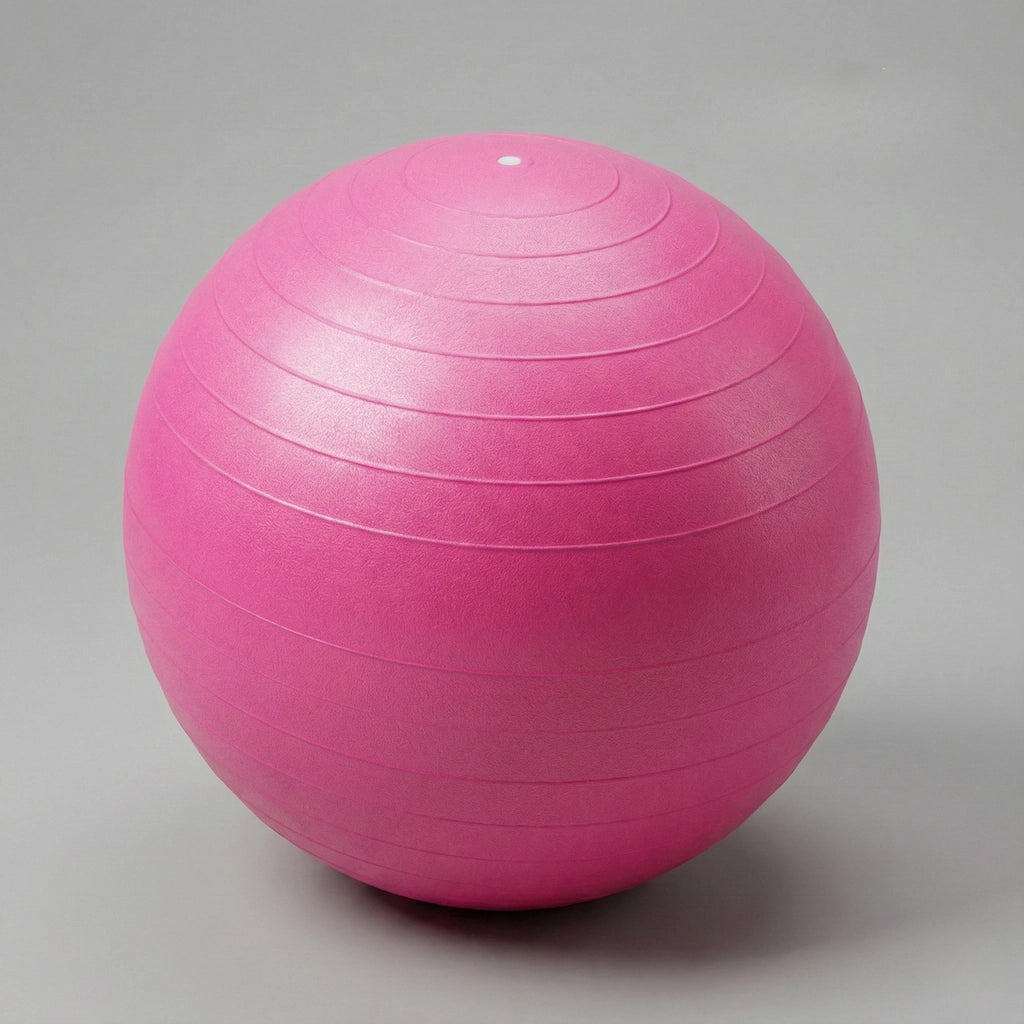 Ballon yoga 55 ou 75 cm rose