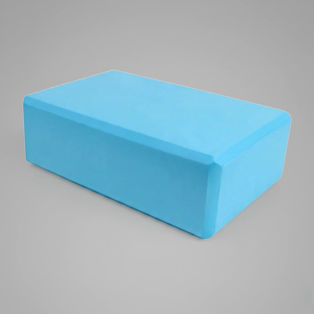 Brique/bloc de yoga de couleur bleu ciel