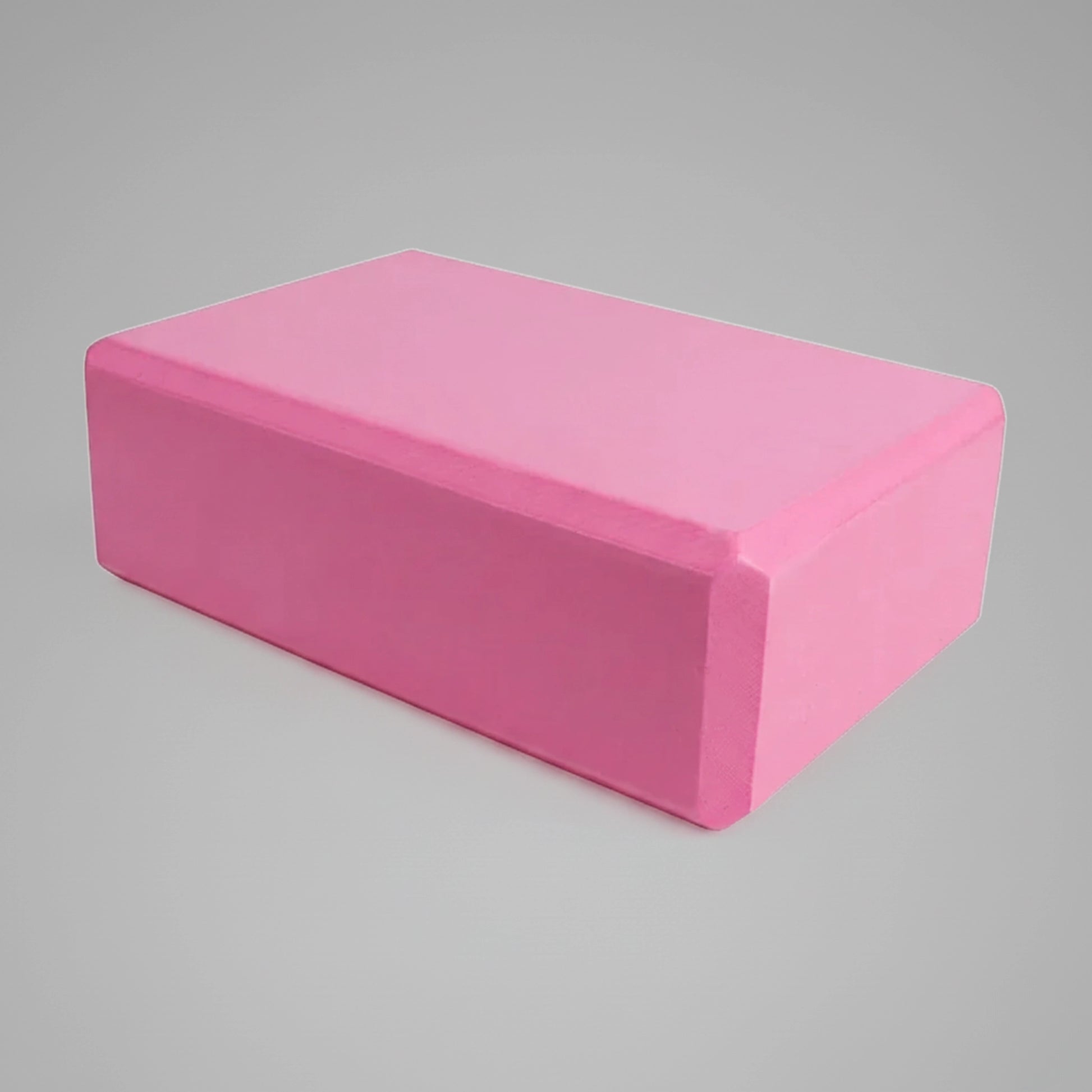 Brique/bloc de yoga de couleur rose