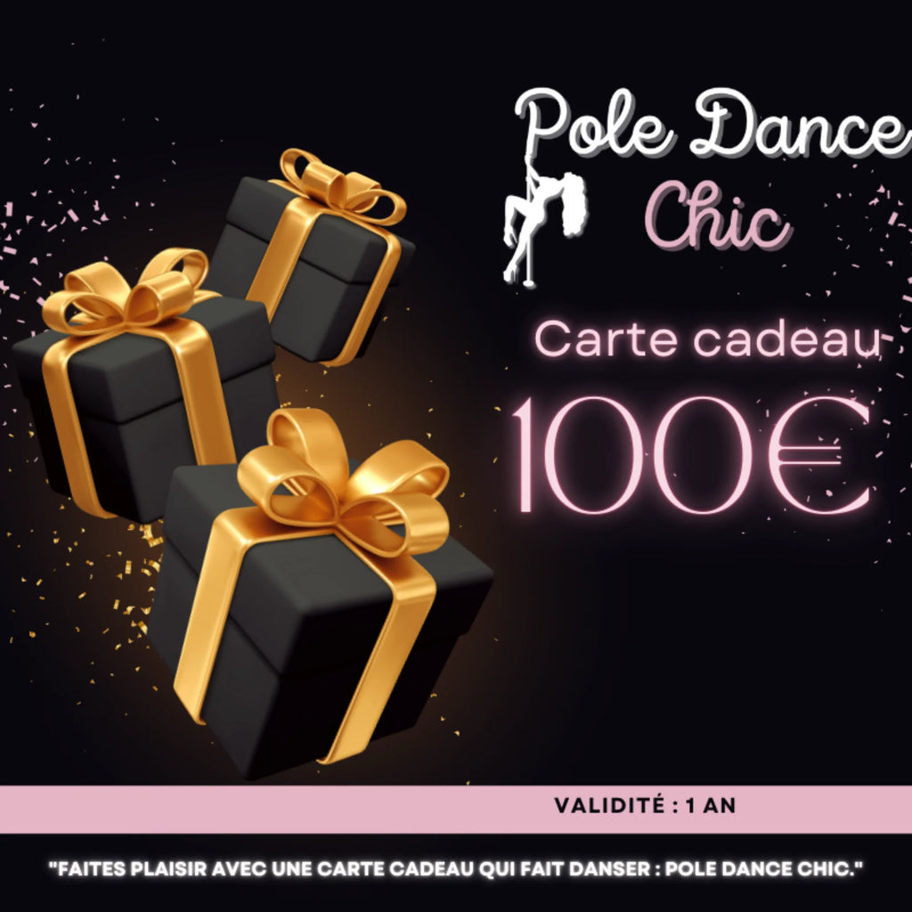 Carte cadeau pole dance chic 500€